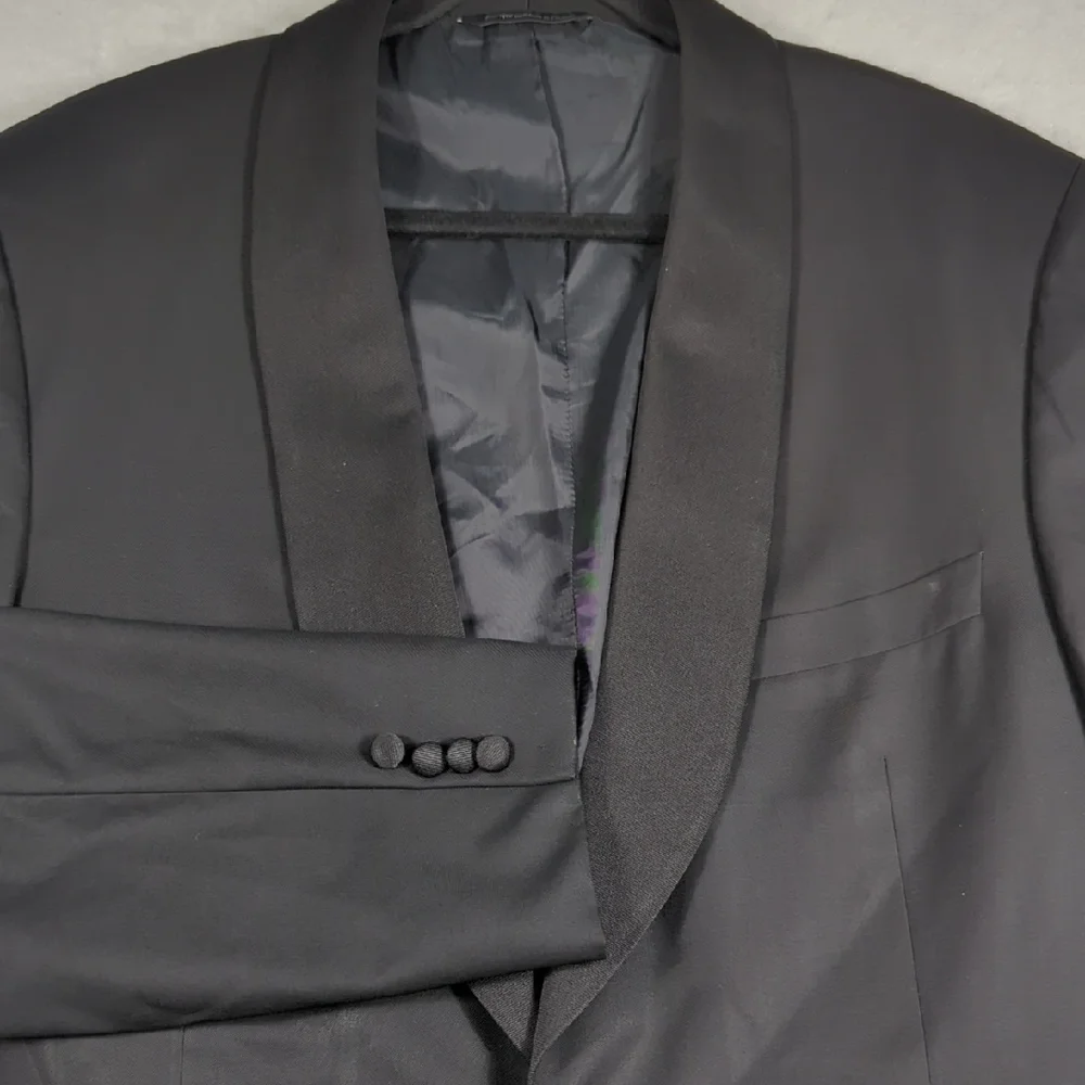 Samuelsohn Vitale Barberis Canonico Super 110 Shawl Lapel Mens Tuxedo Jacket 56L